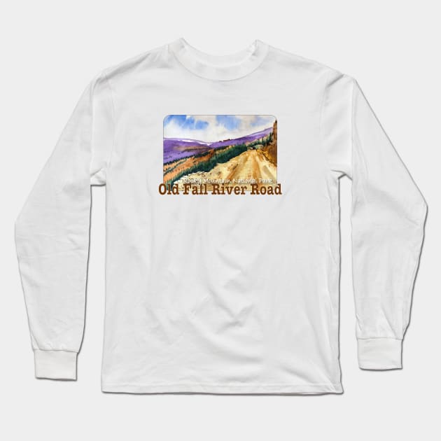 Old Fall River Road, Rocky Mountain National Park, Colorado Long Sleeve T-Shirt by MMcBuck